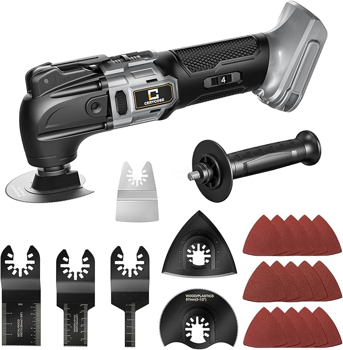 Cordless Oscillating Tool Compatible with Dewalt